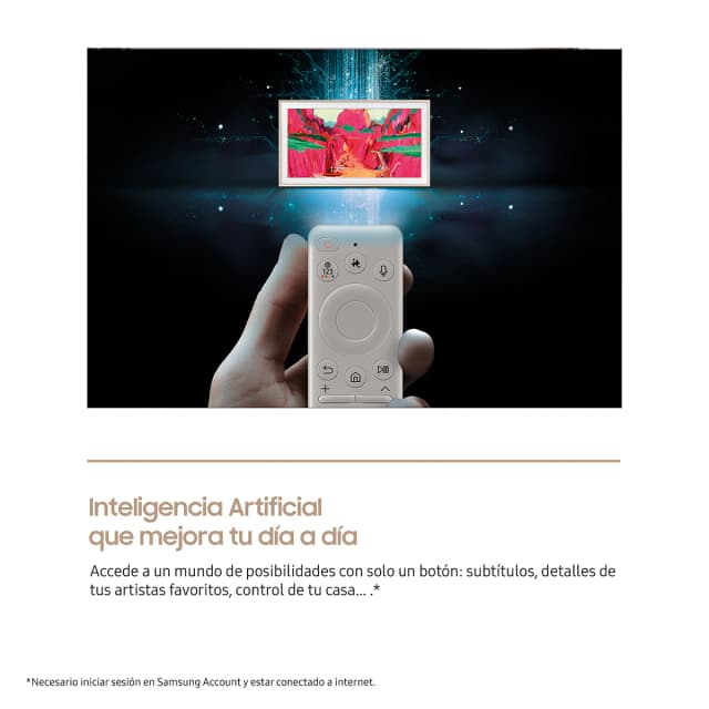 Detalle de Samsung The Frame Pro TQ75LS03FWUXXC 75'