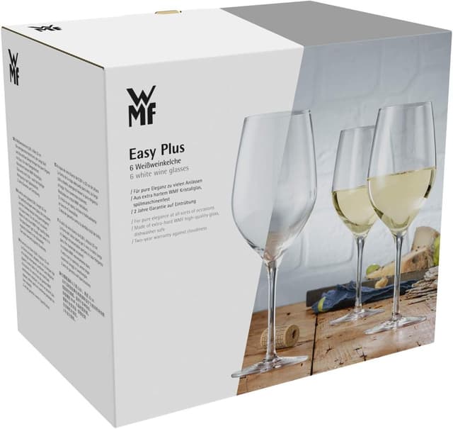 Thumbnail 8 de WMF Easy Plus - Juego de 6 Copas de Cristal Templado 🍷