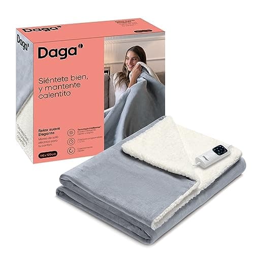 Detalle de DAGA Manta térmica Sofá Relax 160×120 cm 🛋