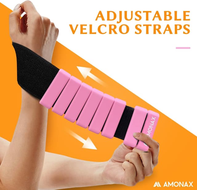 Detalle 2 de Amonax Adjustable Ankle and Wrist Weights 1 lb 🏋️♀