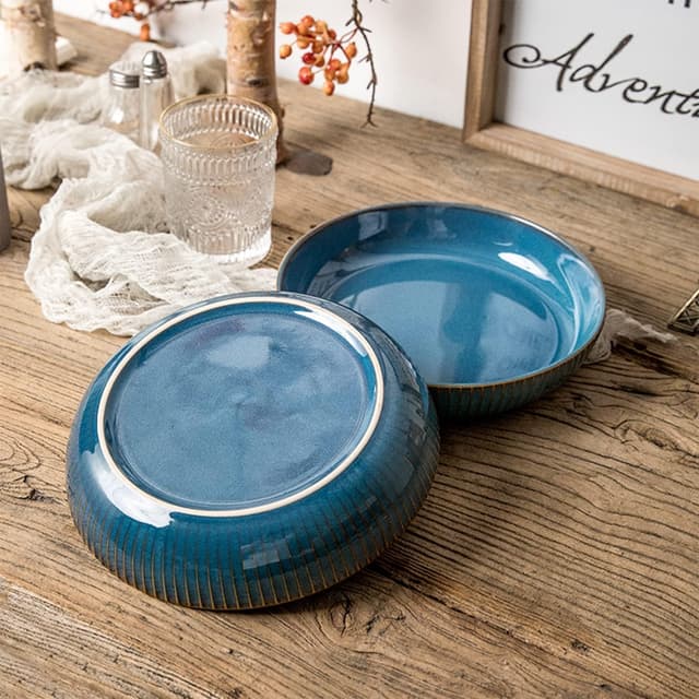 Thumbnail 5 de CSYY 4 Teiliges Pastateller aus Keramik 21 cm