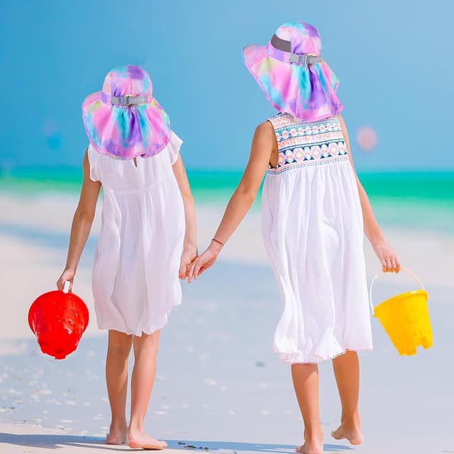 Thumbnail 6 de MHJY Kids Sun Hat UV Protection 2-9
