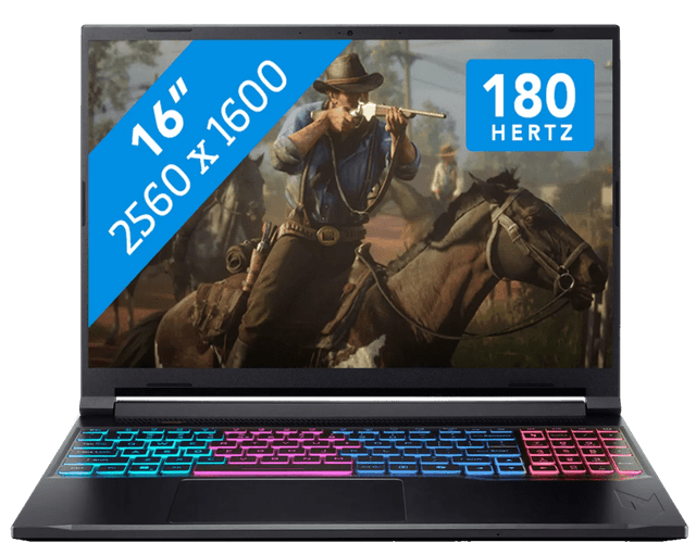 Detalle de Acer Nitro V 16S AI ANV16S-41-R93W Gaming-Laptop (16"), AMD Ryzen 7, 16GB RAM, 1TB SSD, RTX 5070