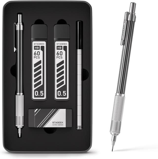 Detalle de STAGEEK mechanical pencil set 0.5mm