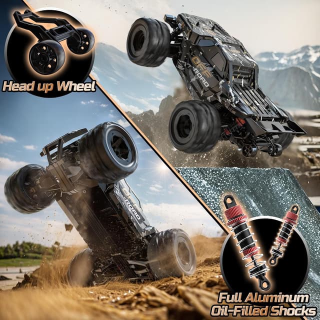 Thumbnail 4 de DEERC 9309E 1:16 RC Geländewagen 40 km/h