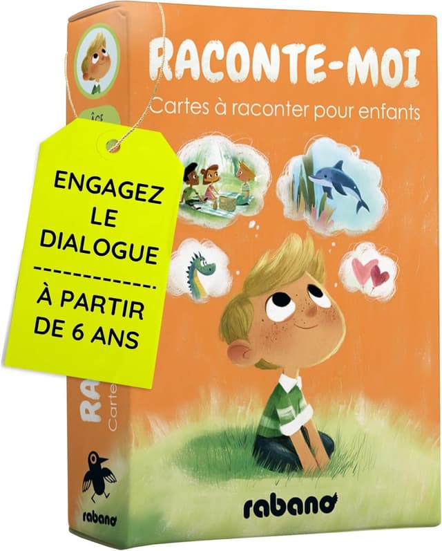 Detalle de Cartes à raconter pour enfants dès 6 ans – 150 questions pour renforcer la relation parent-enfant