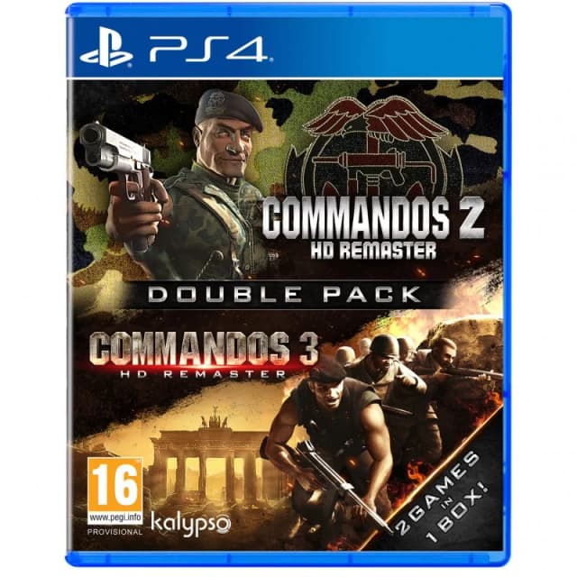 Detalle de Commandos 2 & 3 HD Remaster Double Pack para PS4 (koch-media)
