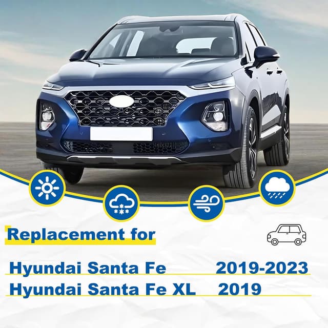 Detalle 2 de HRSNO 26+16 Windshield Wipers for Hyundai Santa Fe