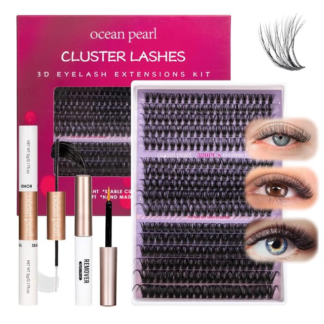 Imagen de Ocean Pearl Lash Clusters 320pcs 11–20mm lashes 🧴 en OfertitasTOP