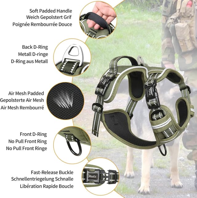 Thumbnail 2 de HEELE Harnais Chien Anti-Traction XS 🐕