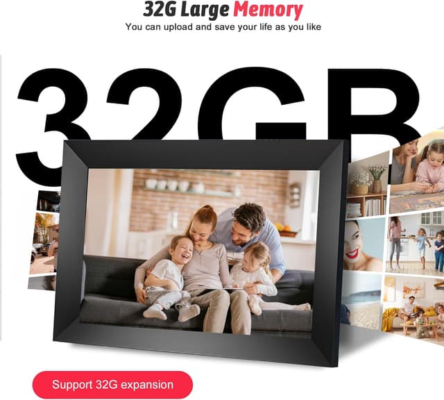 Thumbnail 4 de YUUTY 10,1 Zoll digitaler Bilderrahmen