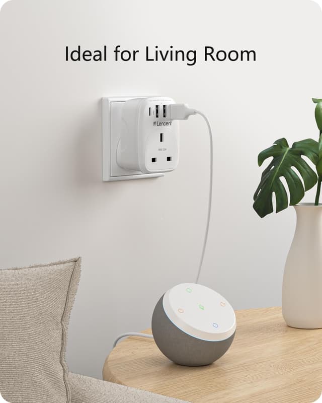 Thumbnail 6 de LENCENT USB Charger 3250W multiport adapter 🔌