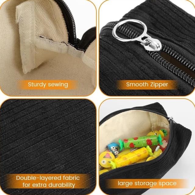 Detalle 2 de JJiaoLinin Estuches de Pana 19x7x6 cm Estuche Escolar