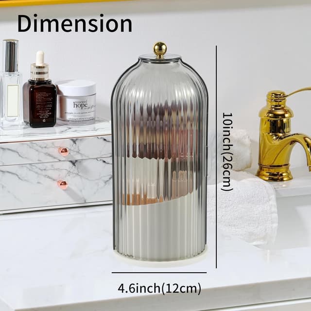 Thumbnail 2 de VacFreKep Makeup Brush Holder Organizer with Lid