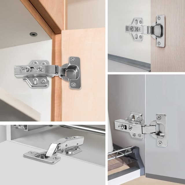 Detalle 2 de Vinabo 2Pcs cerniera per mobili 9 cm 🛠