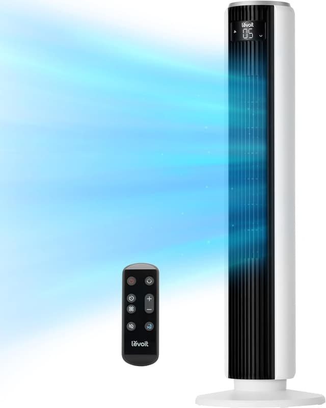 Detalle de Levoit Tower Fan 25ft/s