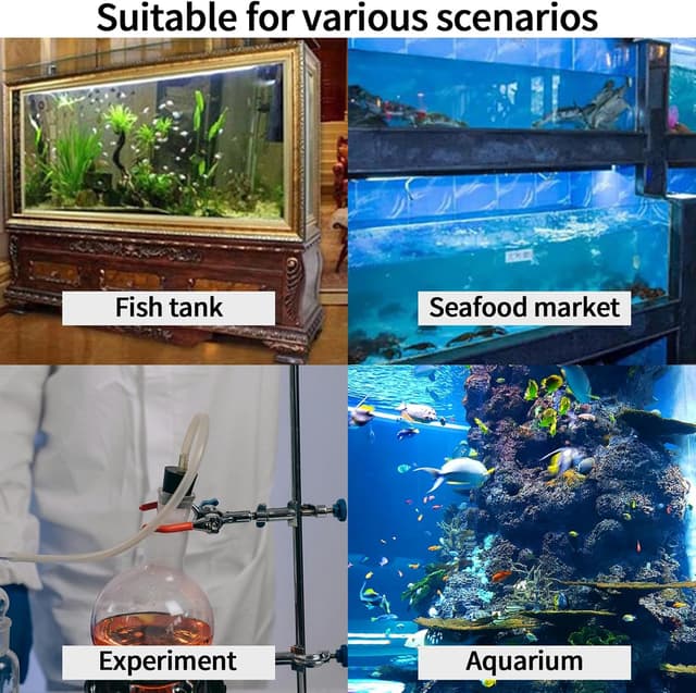 Thumbnail 6 de YSDINK 4×6mm PVC Aquarium Airline Tubing 20m 🐟