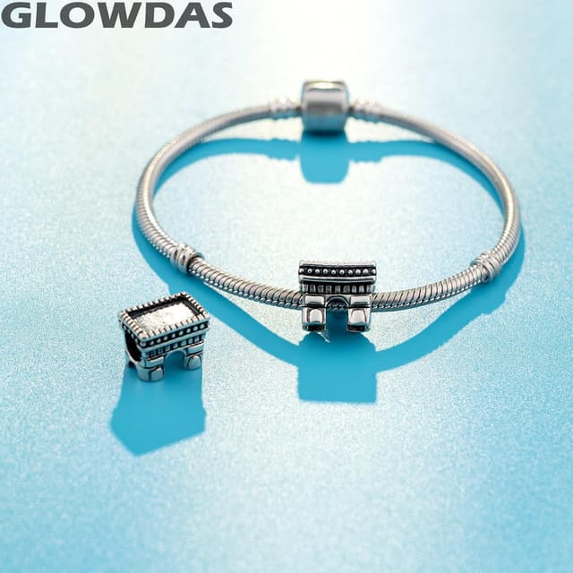 Thumbnail 2 de Travel Landmark 925 Sterling Silver Charm