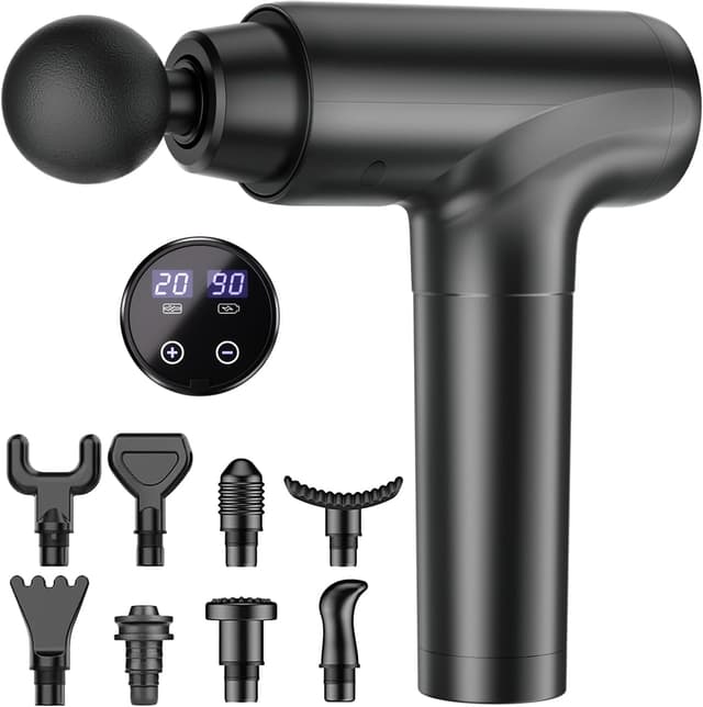 Imagen de Massage Gun Deep Tissue 20-speed cordless massager 💆 en OfertitasTOP
