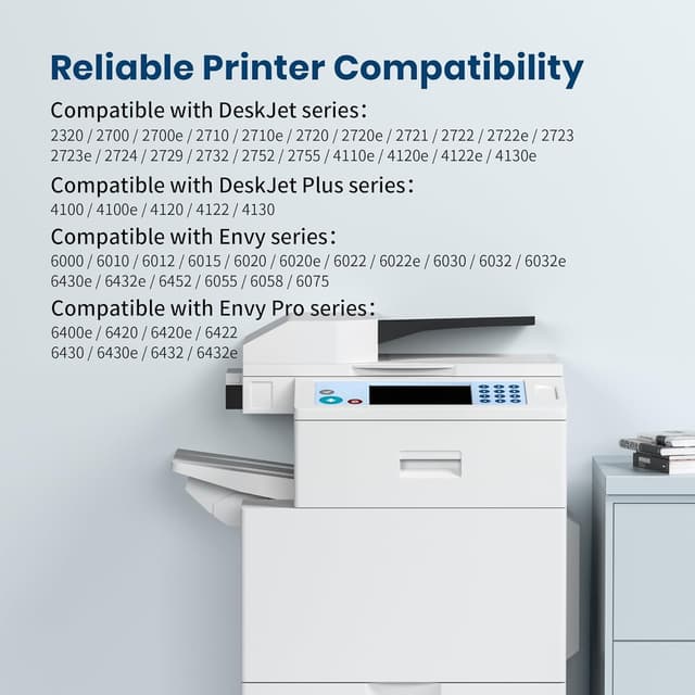 Detalle de 305XL Schwarz Druckerpatronen Ersatz (2er Schwarz) für HP 305XL – kompatibel für DeskJet & Envy