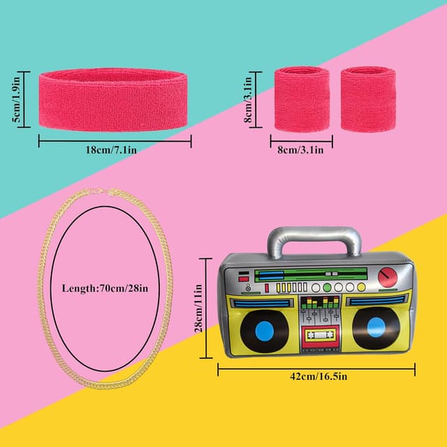 Thumbnail 4 de Coseaon 80s Tracksuit Unisex 1 Set