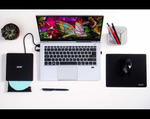 Thumbnail 4 de Grabadora Acer de CD/DVD portátil con USB-C