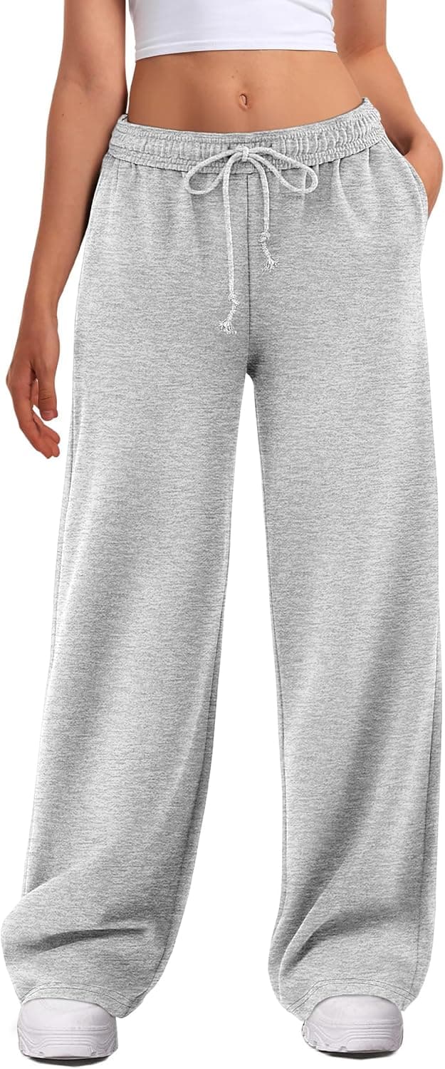 Detalle de ATHMILE Wide Leg Sweatpants