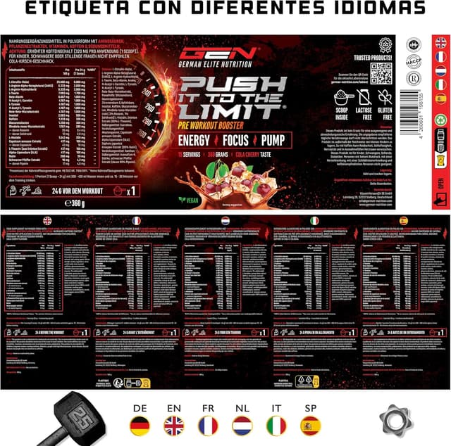 Thumbnail 6 de Push it to the Limit - Pre-Entrenamiento Energizante 💪