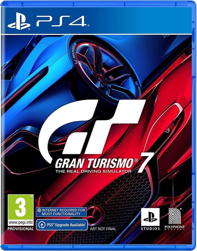 Detalle de Gran Turismo 7 sur PS4 (édition Standard) – version physique avec CD