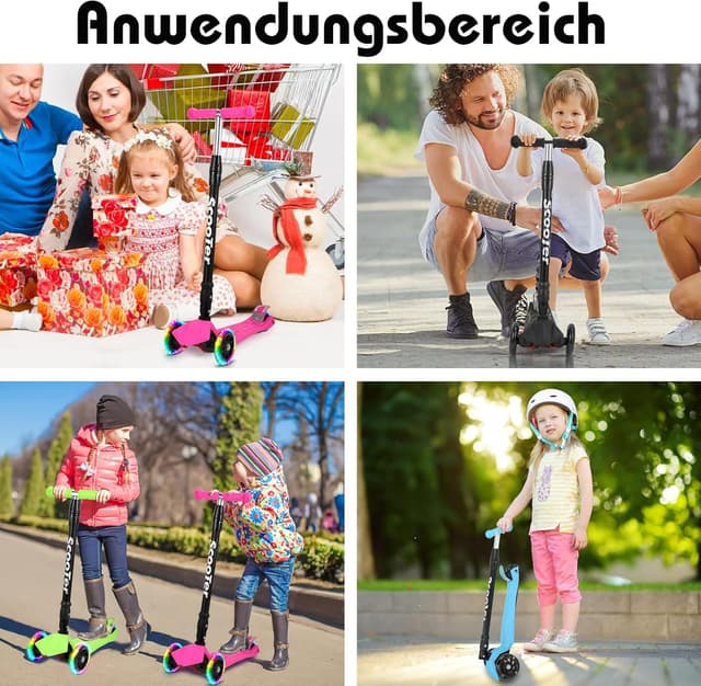 Thumbnail 1 de Fiqops Monopattino per bambini 3-12 anni 🛴