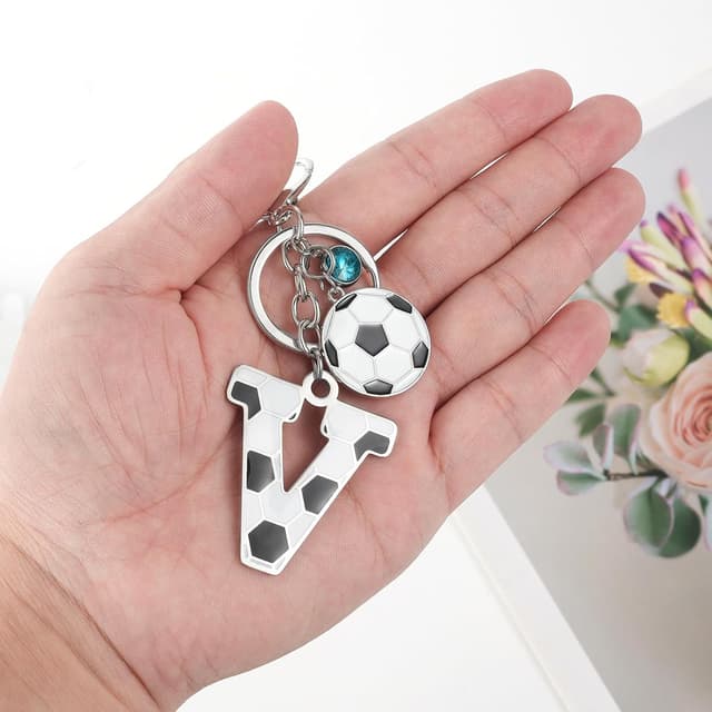Thumbnail 5 de MWOOT Football Alphabet Keychain