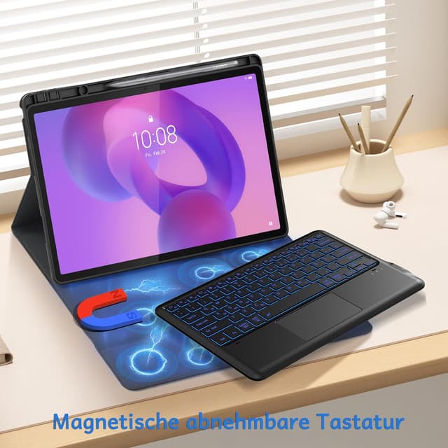 Thumbnail 4 de CACOE Tastatur Hülle Lenovo Idea Tab Pro 12.7