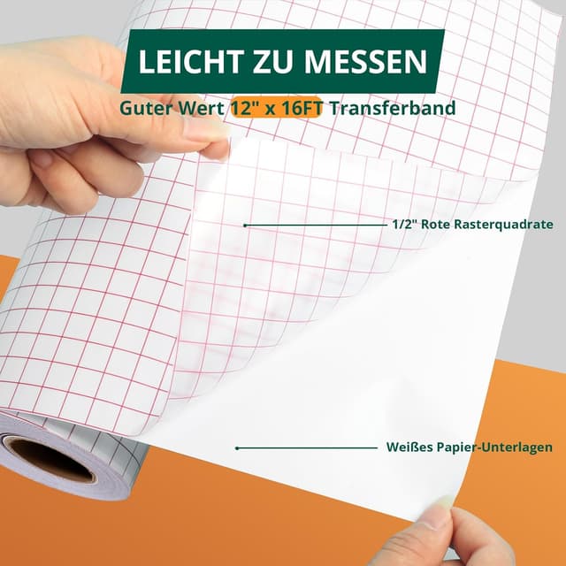 Thumbnail 2 de HTVRONT Transferfolie Vinyl 12 Zoll