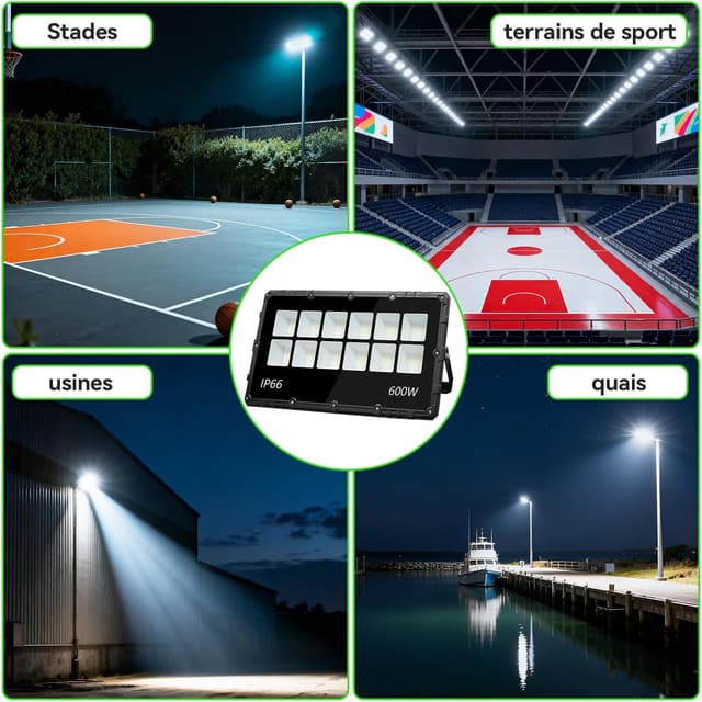 Thumbnail 4 de Loyal 600W Faretto LED Esterno