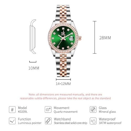 Thumbnail 5 de SHENGKE SHK Reloj cuarzo 28 mm