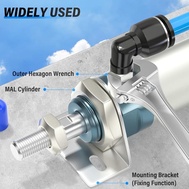 Thumbnail 5 de TAILONZ PNEUMATIC Male Elbow 4mm tube