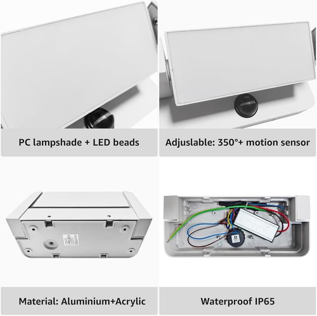 Detalle 2 de Aipsun Applique LED da parete 24 W