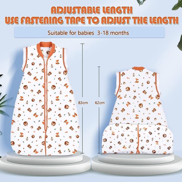 Detalle 2 de Lictin Baby Sleeping Bag 2.5 TOG for 18–36 months