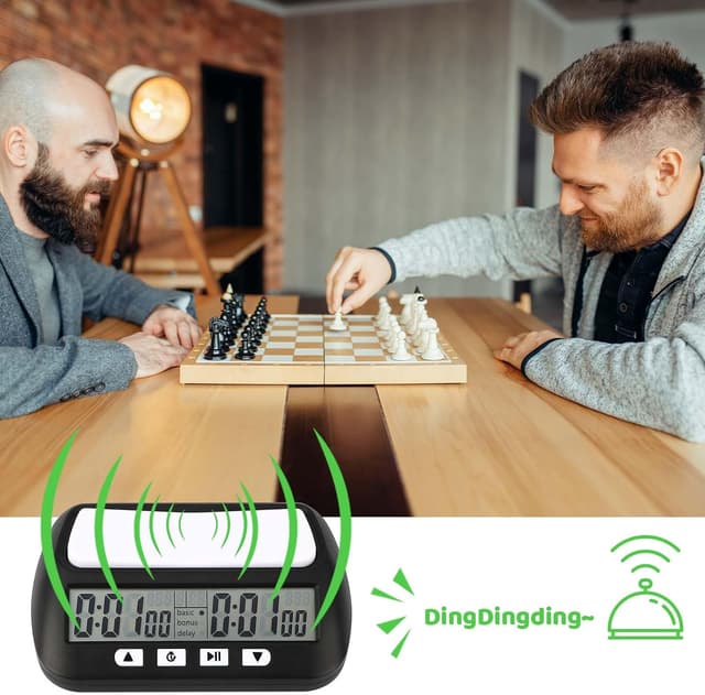 Detalle 1 de Mkitnvy Reloj de Ajedrez Multifunción