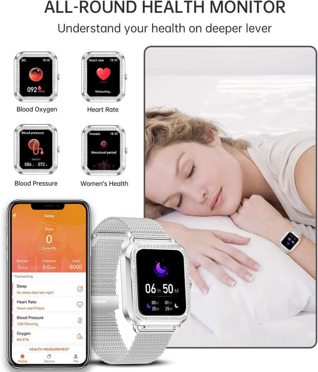 Thumbnail 2 de Reloj Inteligente Mujer Xiaomi Band 7 con Notificaciones y Salud ⏱️