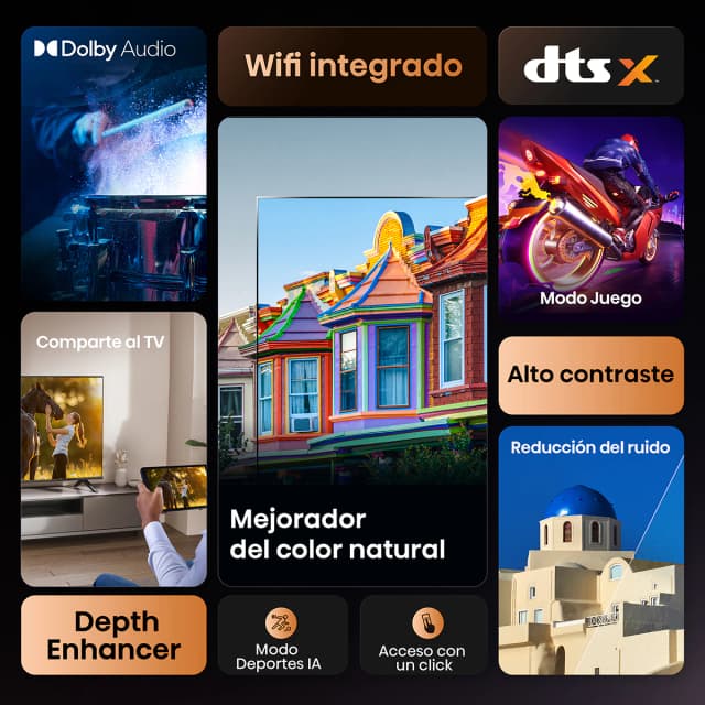 Thumbnail 2 de Hisense 32A4Q TV LED 80 cm HD Ready Smart TV