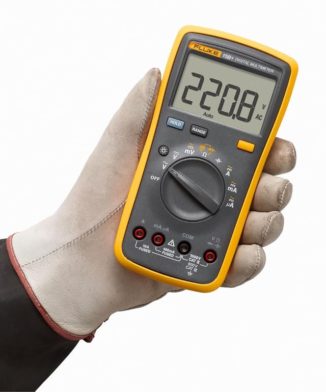Thumbnail 2 de Fluke 15B+ digital multimeter 1000V