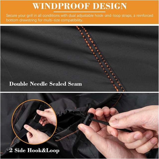 Detalle de Cloudgree BBQ cover 147 x 61 x 122 cm