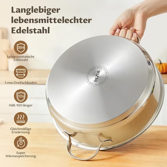 Detalle de BEZIA Schmorpfanne 28 cm 5,2 l