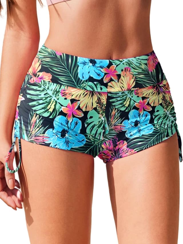 Thumbnail 6 de Ekouaer Damen Badeshorts – kurze Boardshorts mit Schnell-Trocknung und Bauchkontrolle, S-XXL