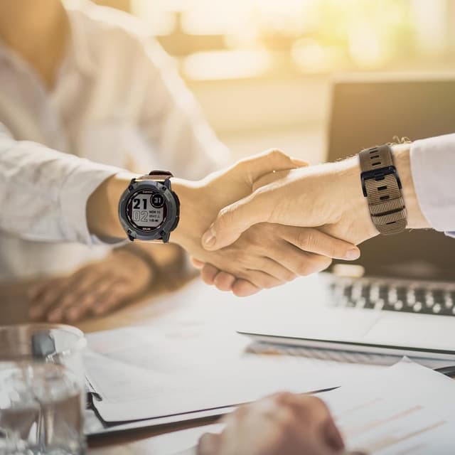 Detalle 2 de EKINGEEK replacement nylon watch strap for Garmin Instinct/Instinct 2 45mm (Instinct 3 compatible) — rugged, quick-drying