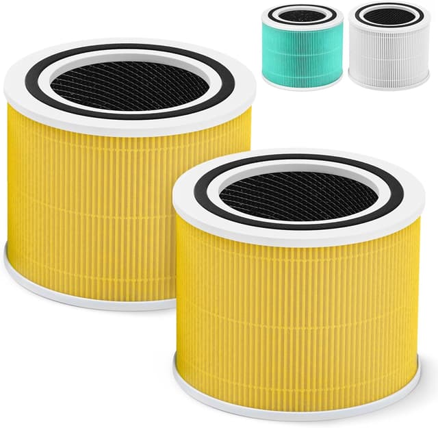 Detalle de Core 300 Pet Care Replacement Filter (Core 300-RF-PA) 2 Pack for LEVOIT Core 300 Series Air Purifiers