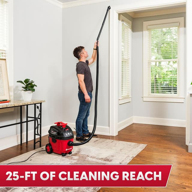 Thumbnail 4 de Vacmaster VF408B 4-Gallon 5 Peak HP Wet/Dry Vacuum