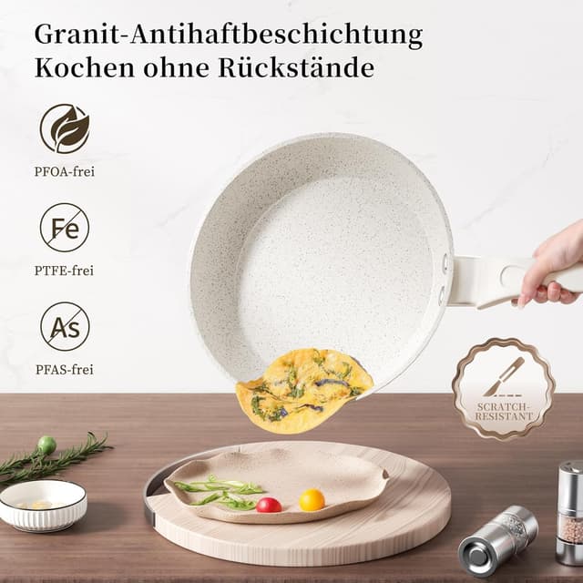 Detalle 1 de Innerwell 24 cm Antihaft-Bratpfanne für Induktion