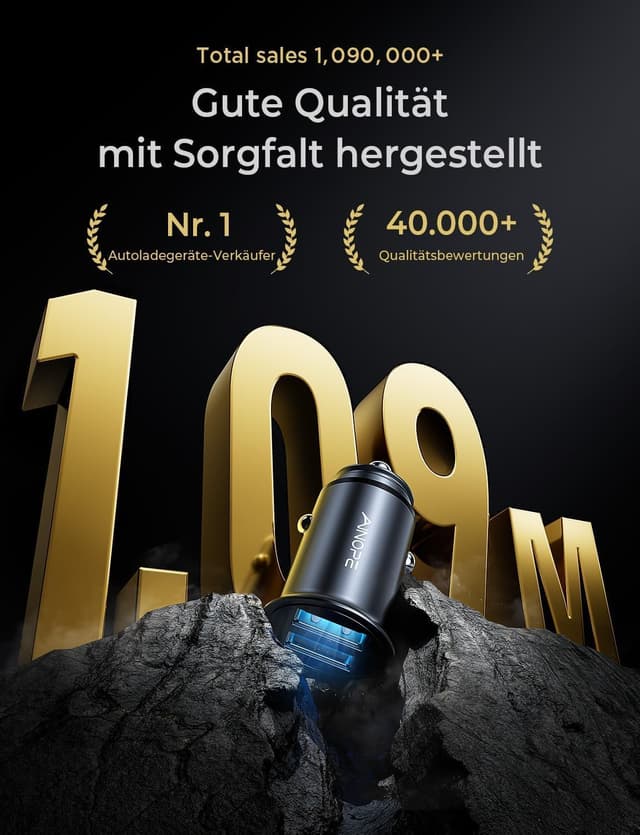 Thumbnail 5 de AINOPE 24W Auto USB Ladegerät